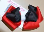 Black & Red Bow image